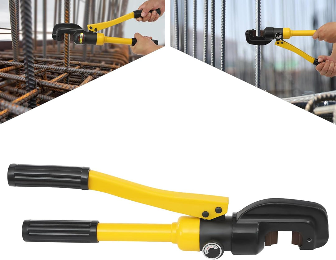 13 Ton Hydraulischer Bolzenschneider Hydraulic Rebar Cutter 4-22mm Stahlschneider Baustahlschneider