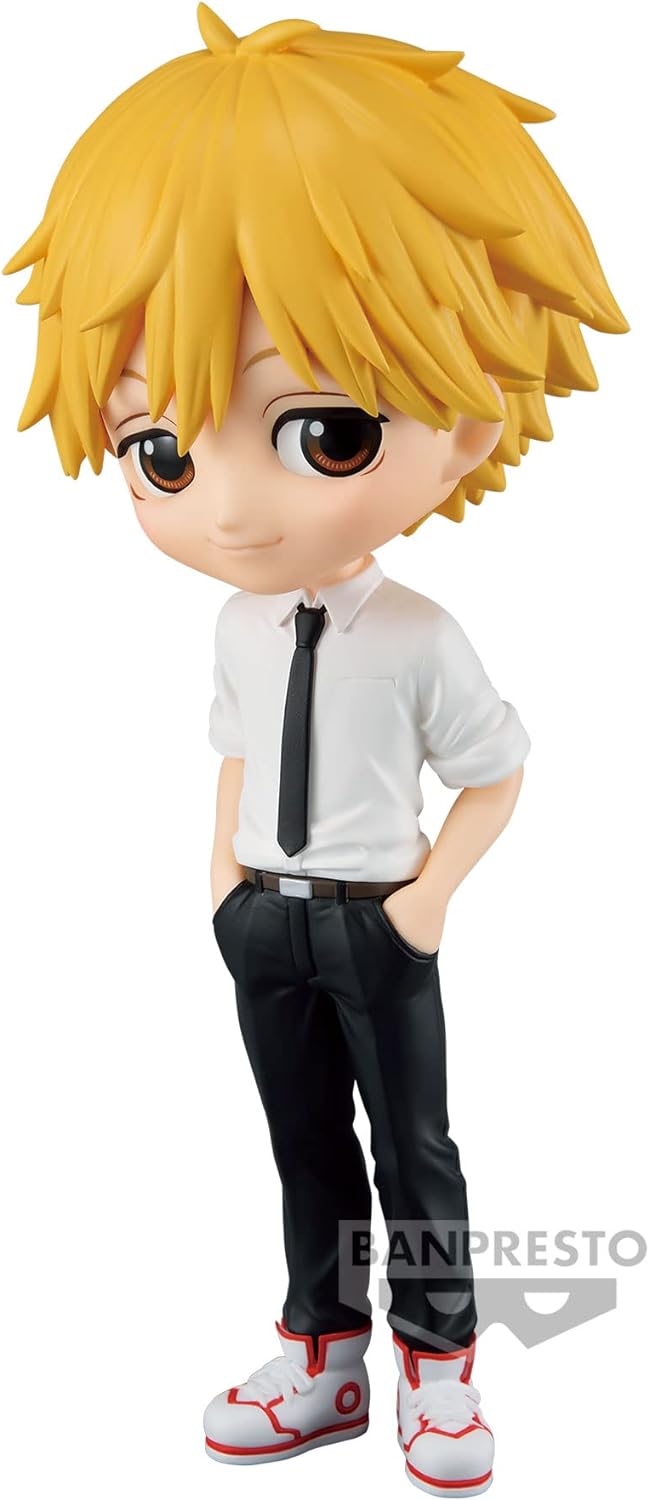 BANPRESTO Figur Q Posket Denji Chainsaw Man BPBP88092, Mehrfarbig
