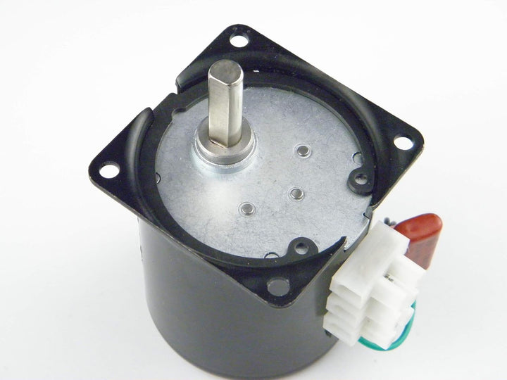 CHACNS 68KTYZ Metallgetriebe für Rotisserie-Drehtisch 220V AC 5r/min Exzenterwelle Mini-Getriebe Ele