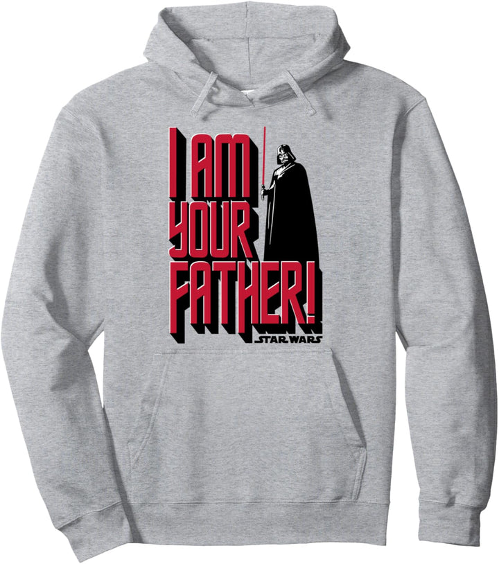 Star Wars Darth Vader I Am Your Father Lightsaber Portrait Pullover Hoodie