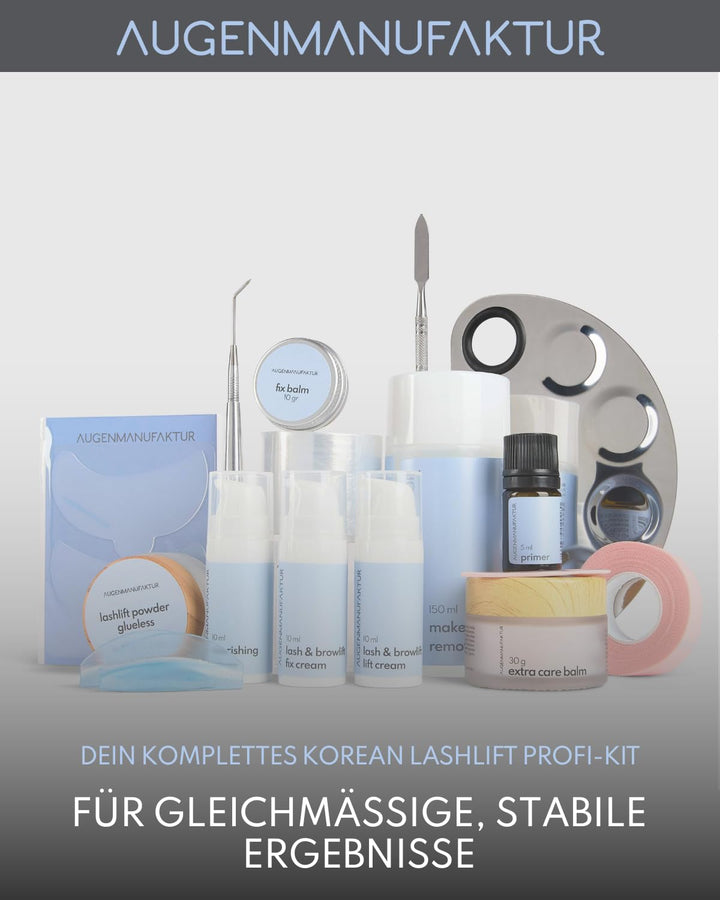 Augenmanufaktur Korean Lash Lifting Set – Wimpernlifting Profi Kit für lange, voluminöse, natürliche