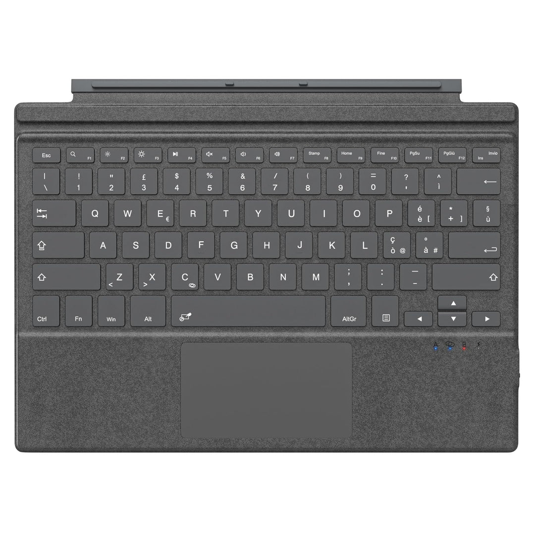 MoKo Tastatur für Microsoft Surface Pro 7 Plus/7/6/5/4/3, Grigio | Bluetooth Spanisch QWERTY Layout