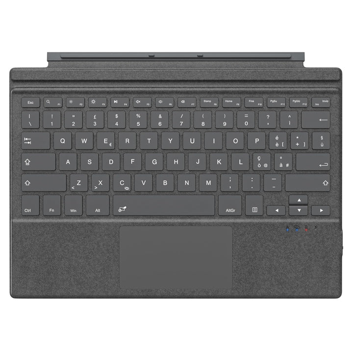 MoKo Tastatur für Microsoft Surface Pro 7 Plus/7/6/5/4/3, Grigio | Bluetooth Spanisch QWERTY Layout