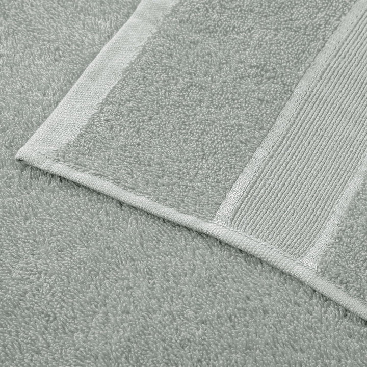 Mixibaby Handtuch 6er Set 2X Duschtuch 2X Handtuch 2X Gästetuch 100% Baumwolle Frottee, Farbe:Grau,