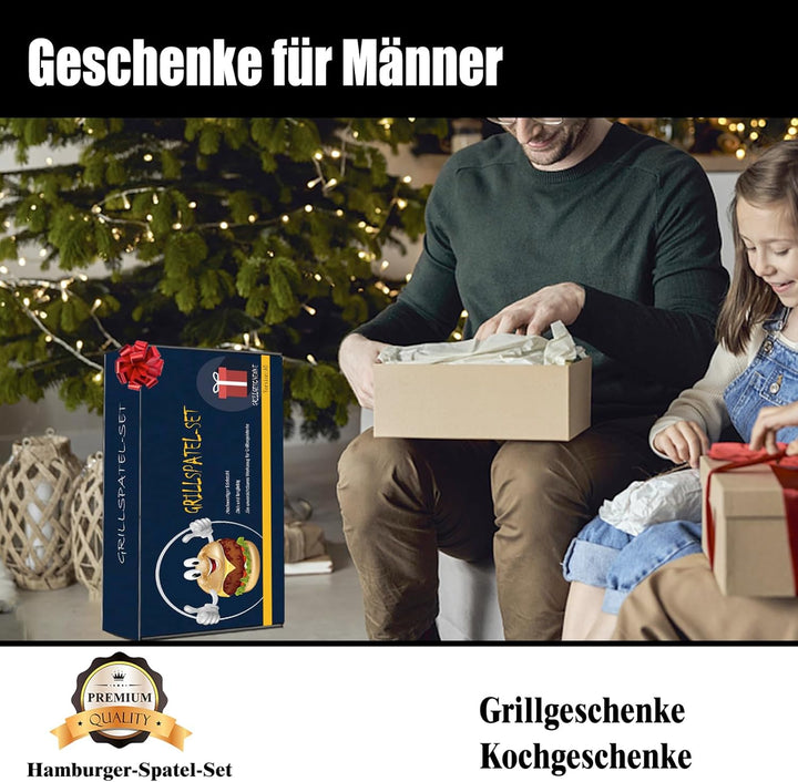 Grillspachtel Grillspachtel Set aus Edelstahl,Grillspachtel for Grillen, Plancha Spachtel,Grill Zube