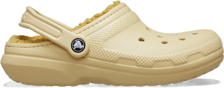 Crocs Unisex Classic Lined Clogs 36/37 EU Sesame, 36/37 EU Sesame