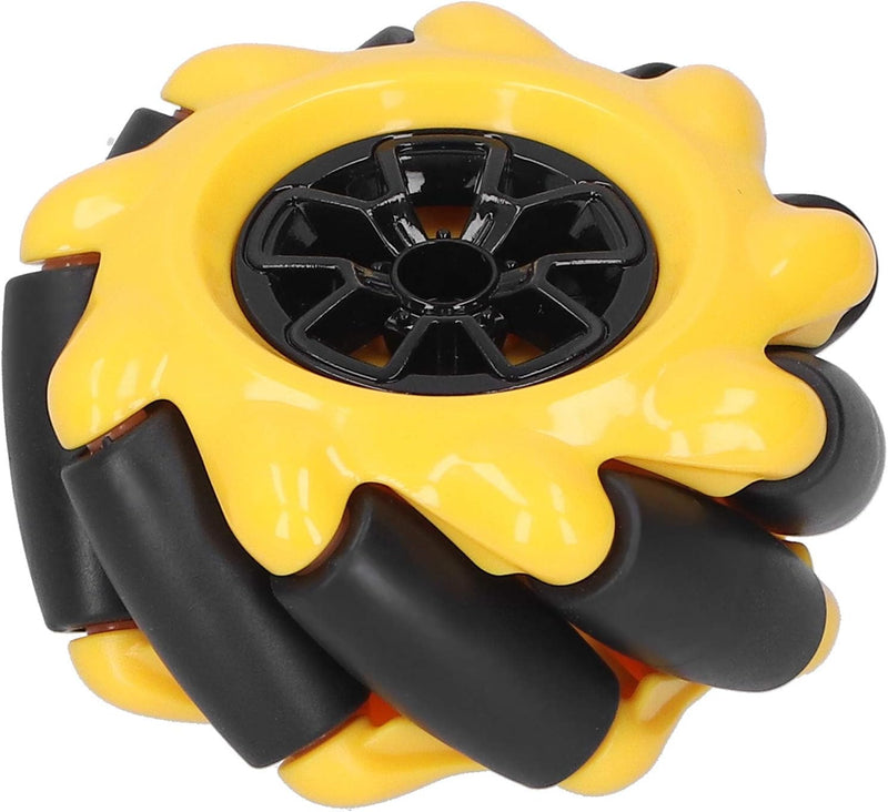 Mecanum Wheel, 60 mm omnidirektionales Rad Smart Robot Autoteile Zubehör DIY Toy Components(2 Pairs)