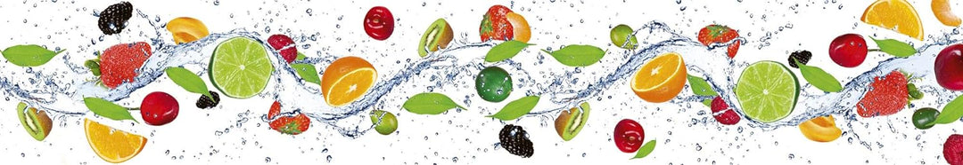 DIMEX Küchenrückwand Folie selbstklebend Obst | Klebefolie - Dekofolie - Spritzschutz für Küche | Pr