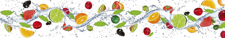 DIMEX Küchenrückwand Folie selbstklebend Obst | Klebefolie - Dekofolie - Spritzschutz für Küche | Pr