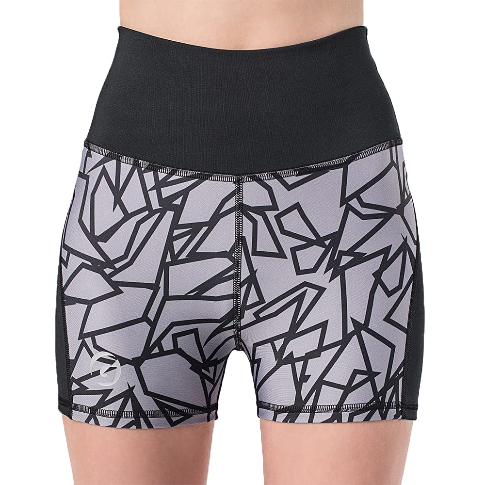 GIPARA Fitness Womens Sports Leggins Leggings, Schwarz, S