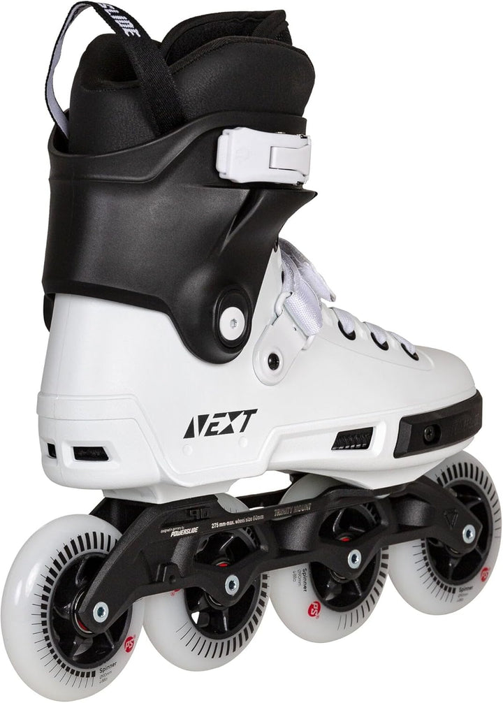 Powerslide Inline Skate Next Core Black 90, für Urban und Fitness, für Damen und Herren