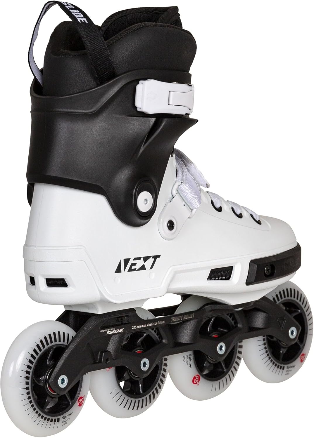 Powerslide Inline Skate Next Core Black 90, für Urban und Fitness, für Damen und Herren