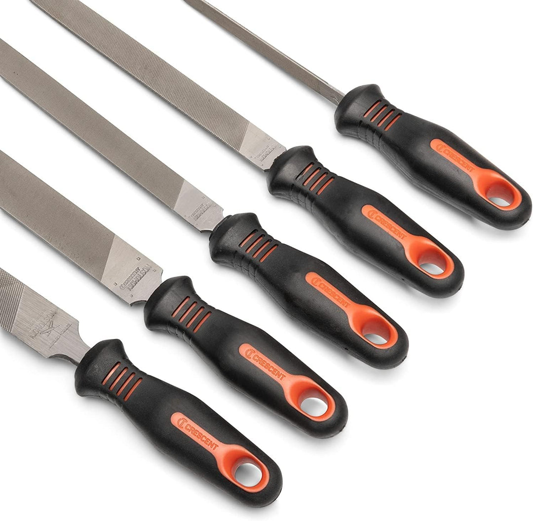 Crescent Nicholson 22040HNNN Allzweck-Dateiset mit Ergonomischen Griffen, 5 Stücke