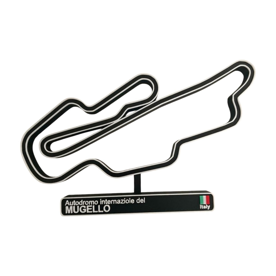 Mugello Rennbahn, 3D-Modellbau der Rennbahn, Auto-Dekoration