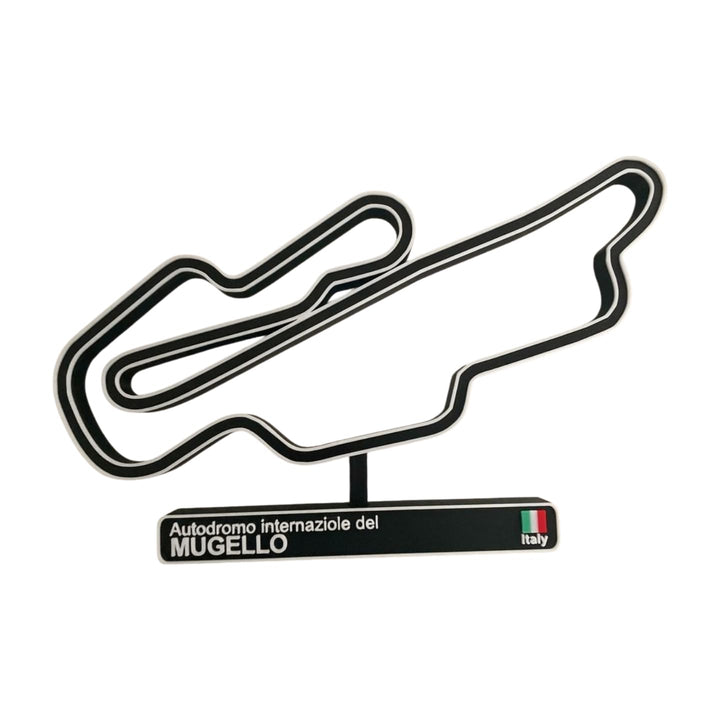 Mugello Rennbahn, 3D-Modellbau der Rennbahn, Auto-Dekoration
