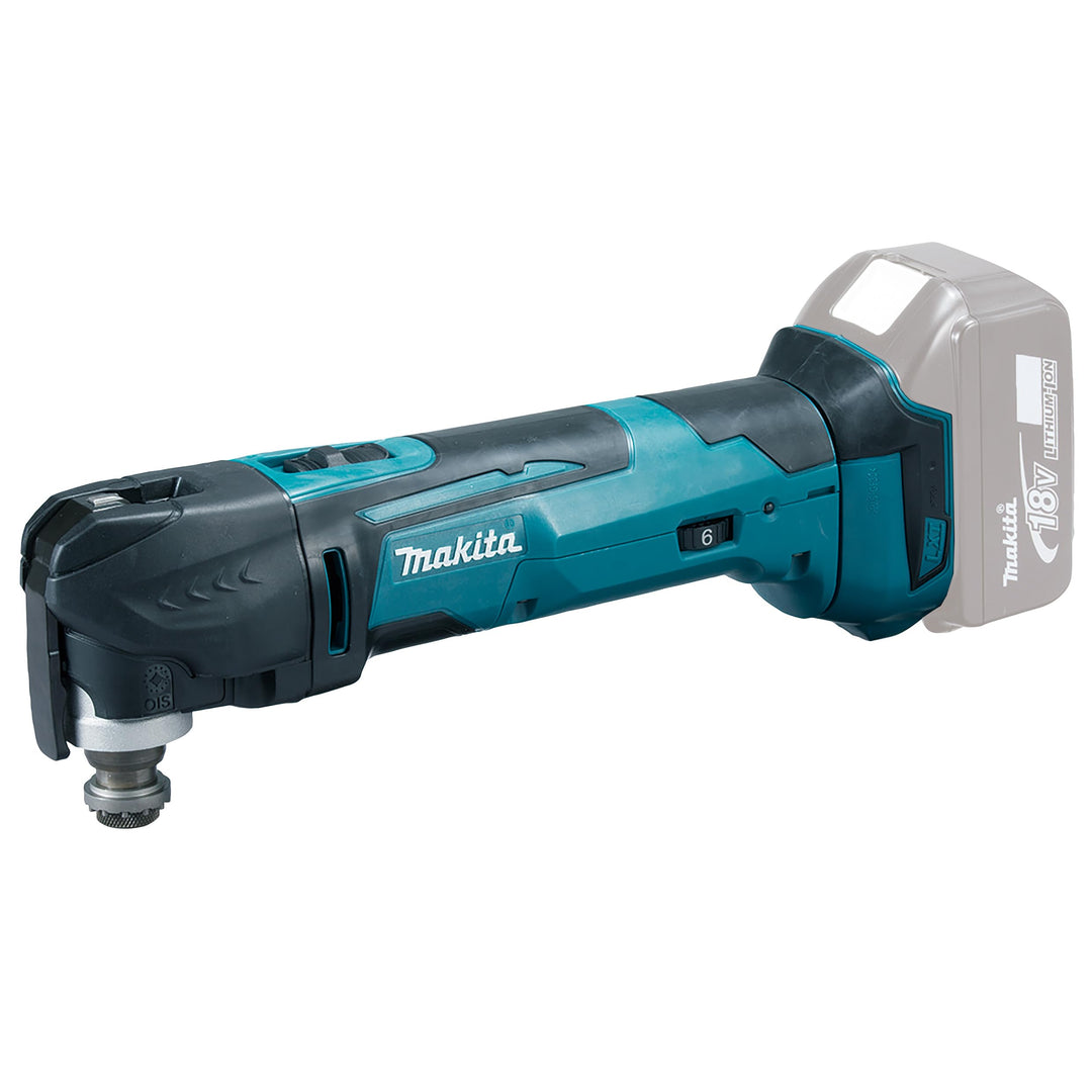 Makita DTM51Z Akku-Multifunk.Werkzeug 18,0 V (ohne Akku, ohne Ladegerät, ohne Zubehör), Blau, 1