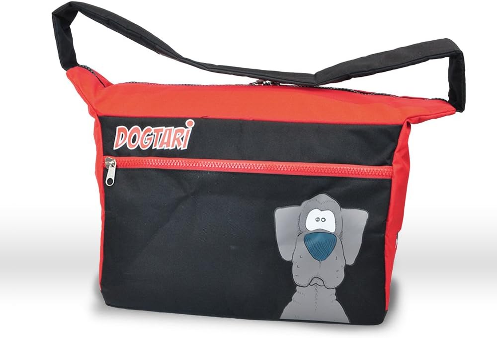DOGTARI Umhänge Tasche, Schultertasche, Dogge, Kühltasche, Outdoor, Picknick, Camping, Haustier, mit