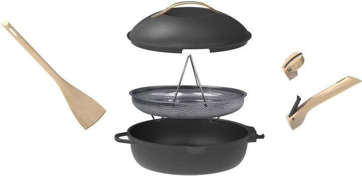 COOKUT - Die fabelhafte 8-in-1-Pfanne – "Kleines Modell 24 cm – ein einzelnes Utensil, das Pfanne, T