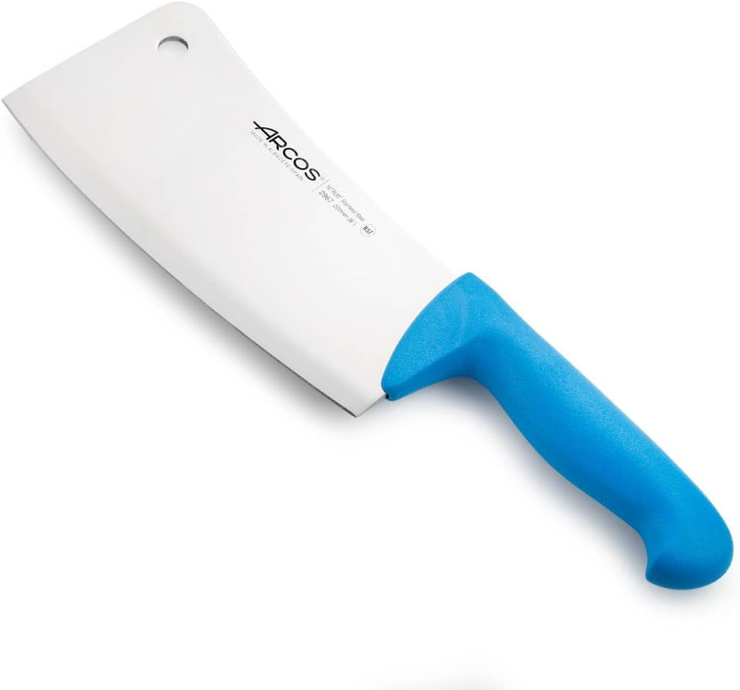 Arcos 296723 Serie 2900 - Hackmesser Metzgermesser - Klinge Nitrum Edelstahl 200 mm - HandGriff Poly