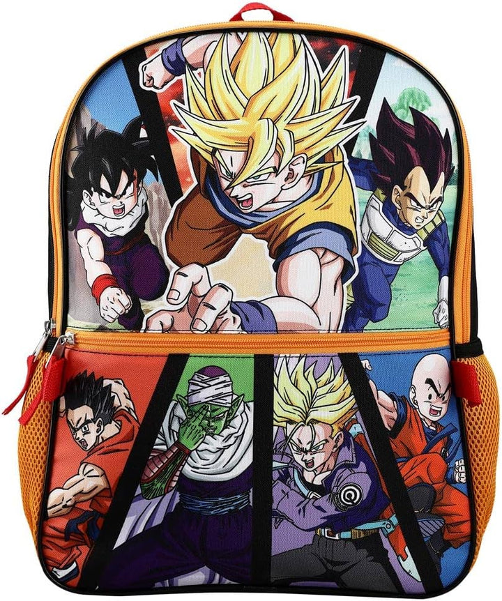 Dragon Ball Z Sublimierter Rucksack und Lunchtasche