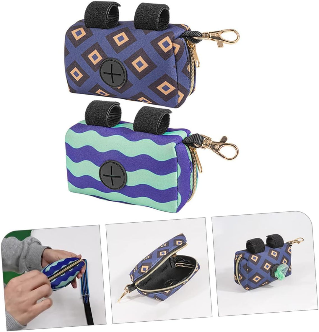 SAFIGLE 2stücke Wickeltaschen-spender Für Windelbeutel Tragbarer Organizer Für Unterwegs Praktische