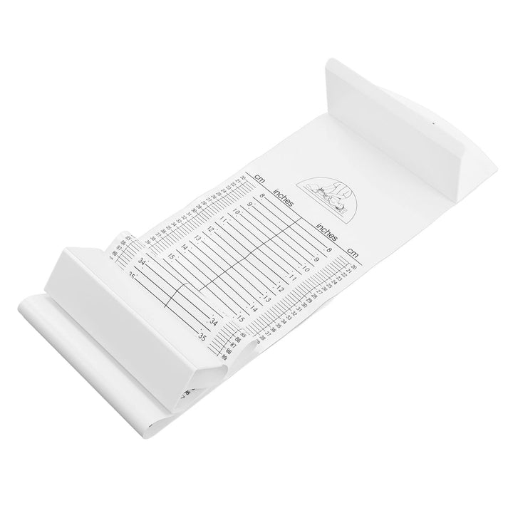 Folanda Messmatte für Kleinkinder, Zusammenklappbares, Waschbares Baby-Infantometer, Höhenlineal für