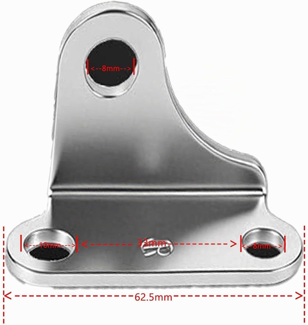 OTUAYAUTO 2 Stück Gasdruckfeder 300mm 110mm 200N, Universal Gasdruckdämpfer mit Kompressionsfeder Be