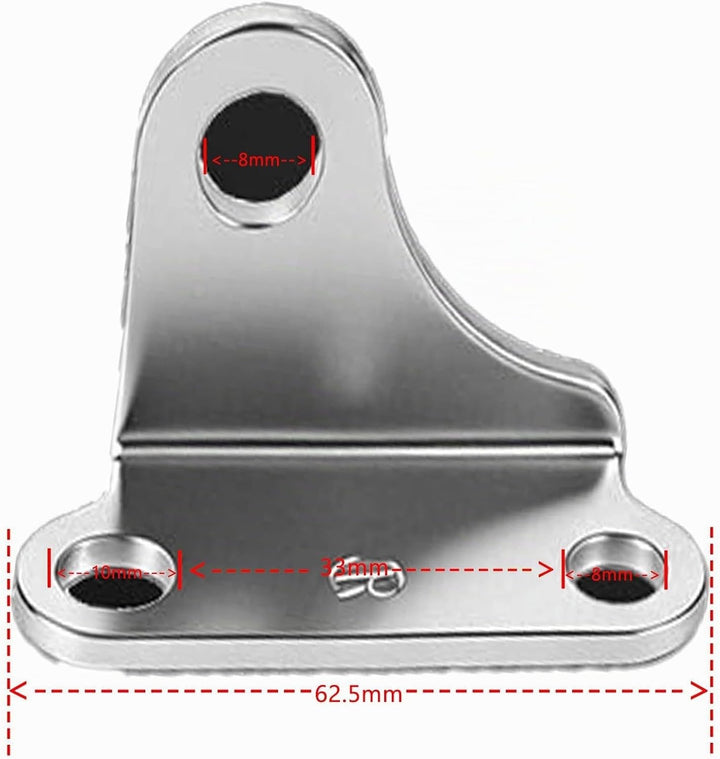 OTUAYAUTO 2 Stück Gasdruckfeder 500mm 200mm 200N, Universal Gasdruckdämpfer mit Kompressionsfeder Be