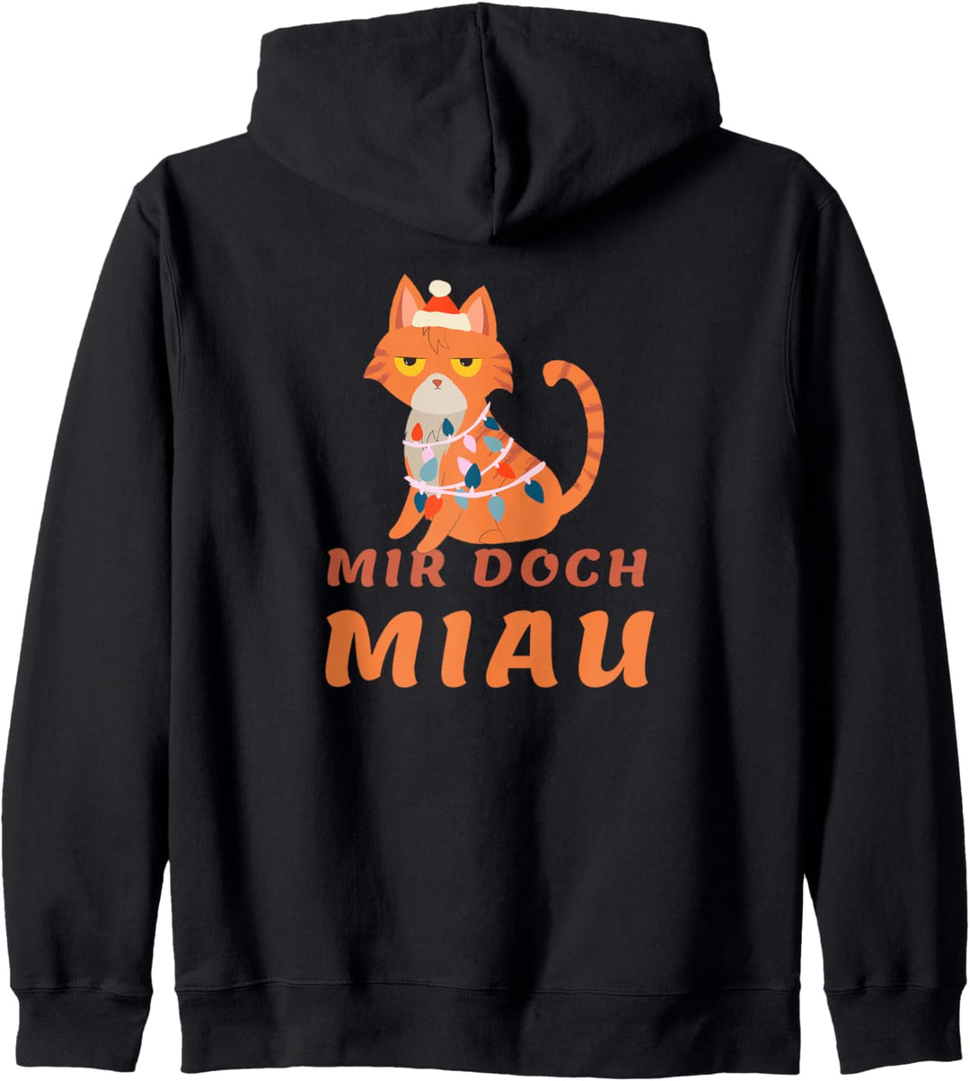 Mir Doch Miau Mir Doch Egal Cat Katze Katzen Spruch Kapuzenjacke