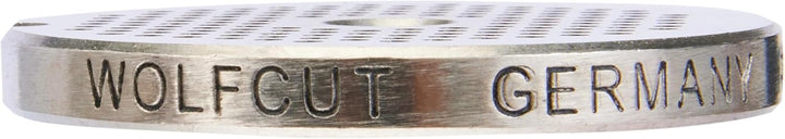 WOLFCUT Lochscheibe Grösse 5 mit 2.0 mm Bohrung, Silber
