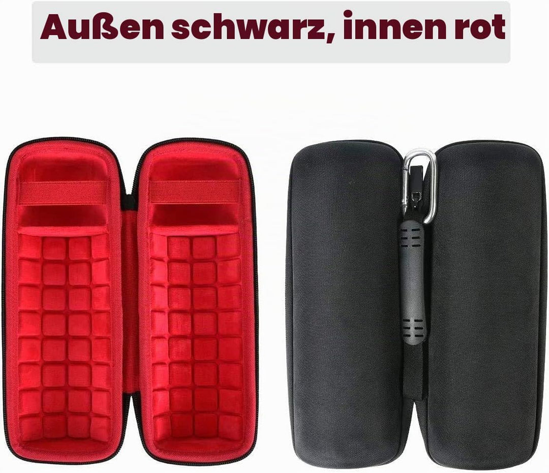 co2CREA Hart Reise Schutz Hülle Etui Tasche für JBL Charge 4 / JBL Charge 5 Tragbarer Bluetooth Laut