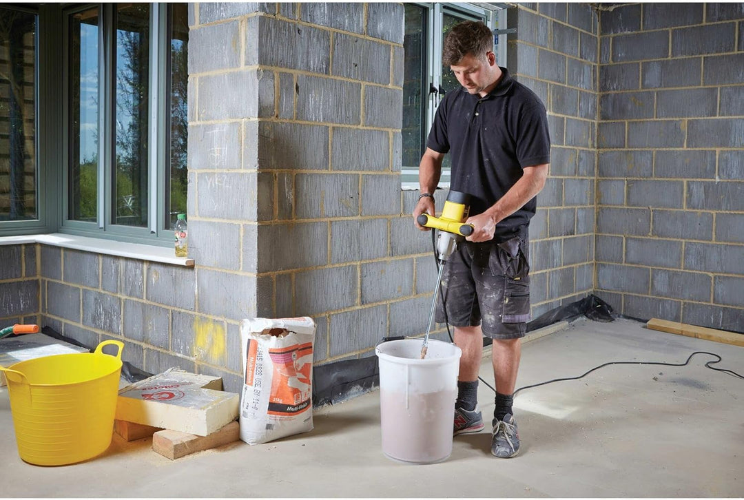 Stanley FatMax 2-Gang Rührgerät FME190(1600 Watt, 80 Nm, max. Mischvolumen 120 Liter, M14 Werkzeugau