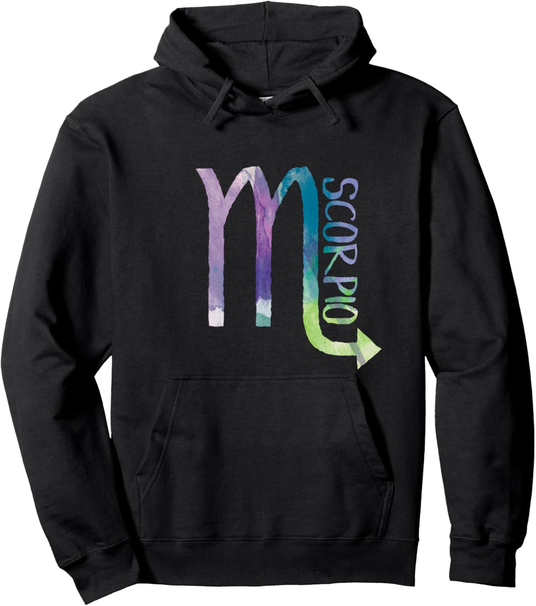 Scorpio Zodiac Symbol Astrology Scorpion Pullover Hoodie
