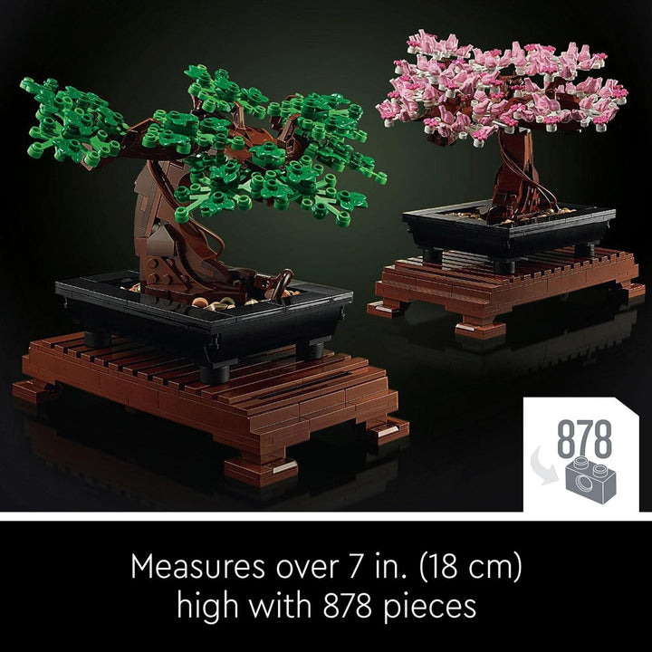 LEGO 21042 Architecture Freiheitsstatue, Modell zum Bauen, New York Souvenir & 10281 Bonsai Baum, Ku