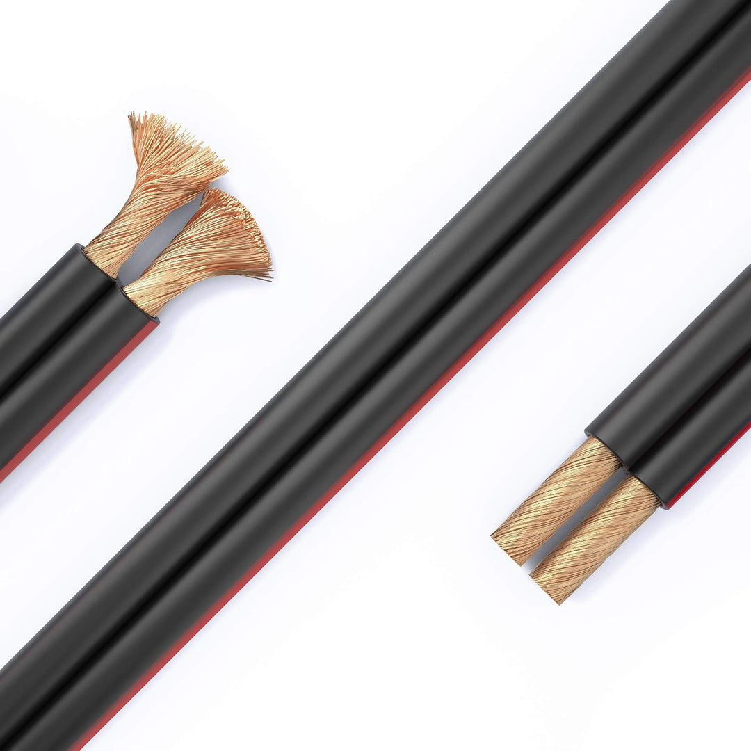 PureLink Lautsprecherkabel OFC 2 x 2,50mm² (0,20mm), 30,0m, schwarz 30,0m 2 x 2,50mm² (0,20mm) schwa