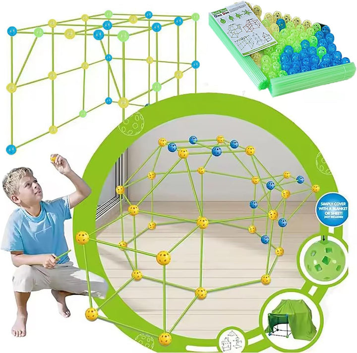 Höhle Bauen Set, Höhlenbauset, 175pcs DIY-Bauset Set, Im Dunkeln Leuchtendes, Geeignet zur Entfaltun