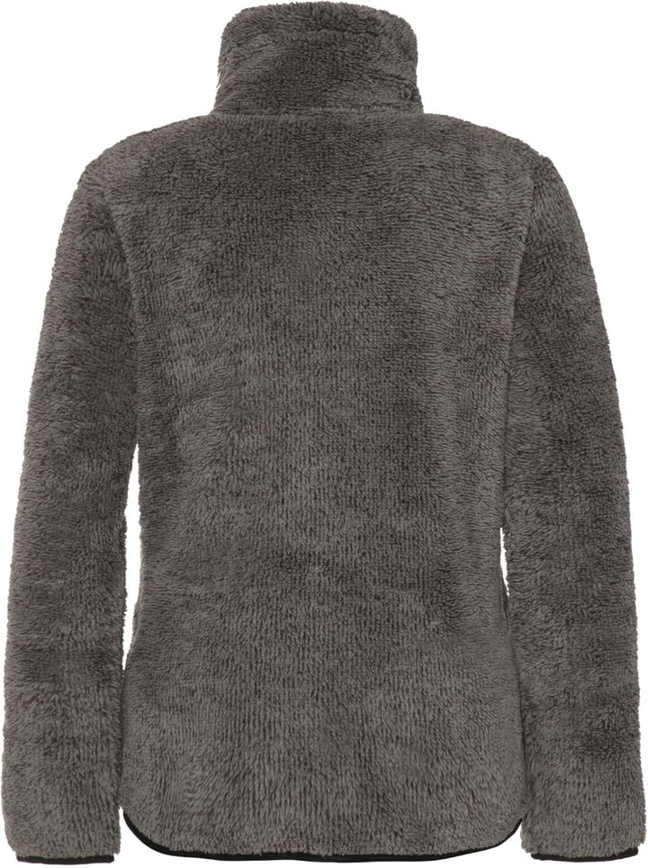 Protest Mädchen Oberteil Mit Durchgehendem Reissverschluss RIRI JR 116 Dark Grey Melee, 116 Dark Gre