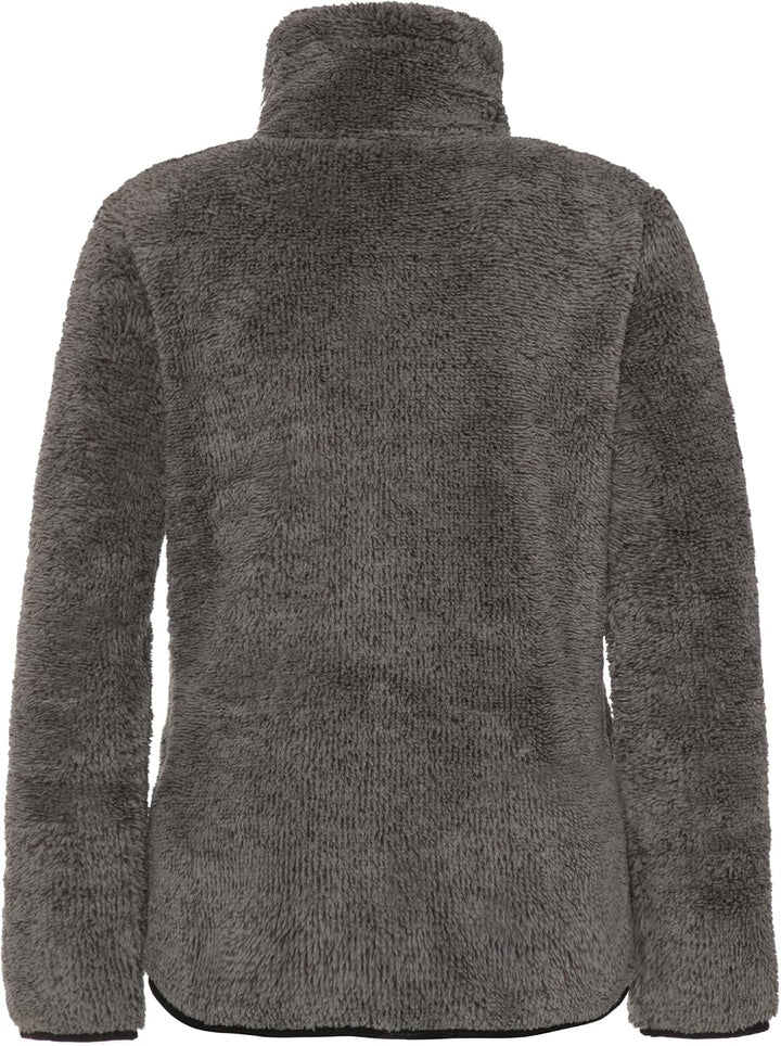 Protest Mädchen Oberteil Mit Durchgehendem Reissverschluss Riri JR 164 Dark Grey Melee, 164 Dark Gre