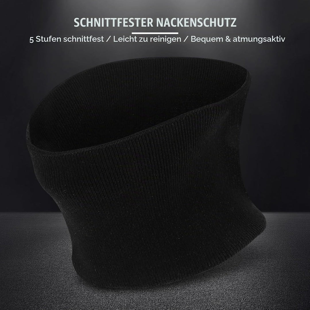 Atmungsaktiver, Wiederverwendbarer, Schnittfester Nackenschutz – Schweiss-Nackenschutz Mit 5 Stufen