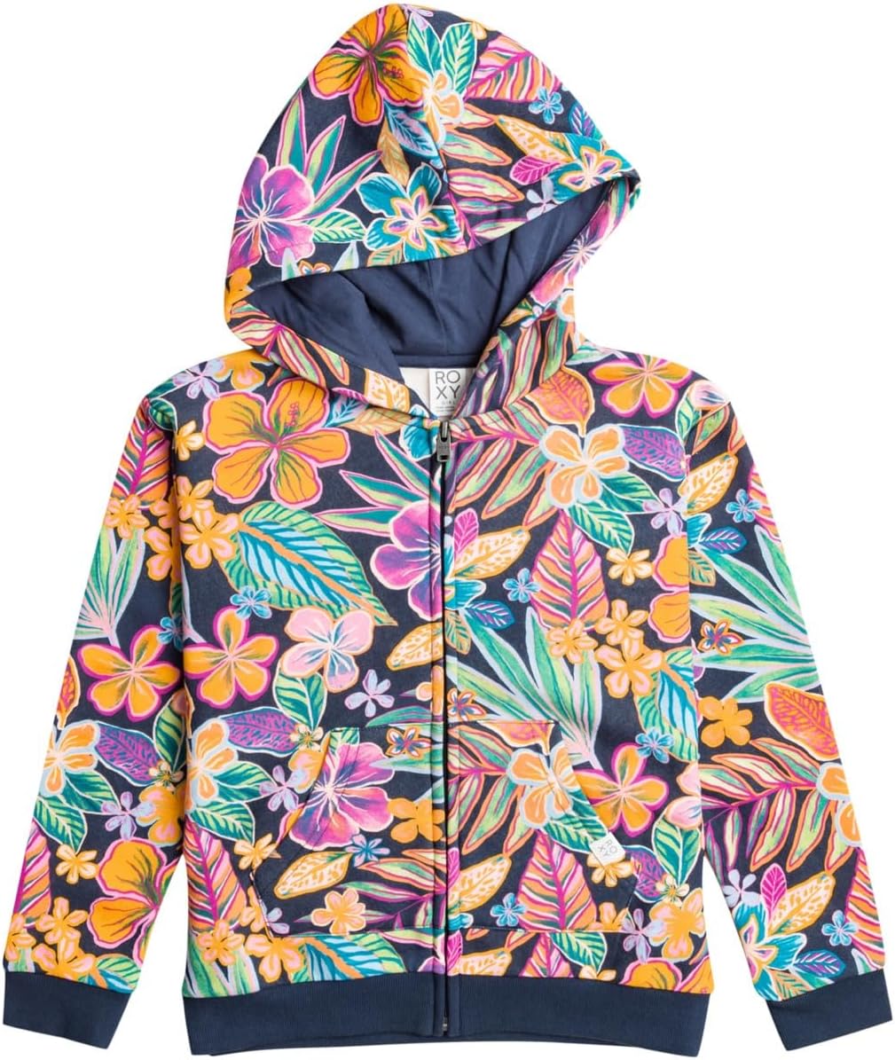 Roxy Mädchen Heart Beats Sweatshirt (1er Pack) 12 Jahre Mood Indigotrue Paradise, 12 Jahre Mood Indi