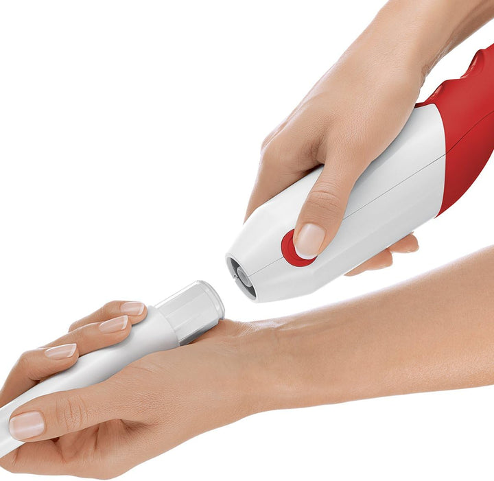 Bosch Hausgeräte MSM64010 ergonomischer Stabmixer mit Kunststoff-Mixfuss mit QuattroBlade, 450 Watt