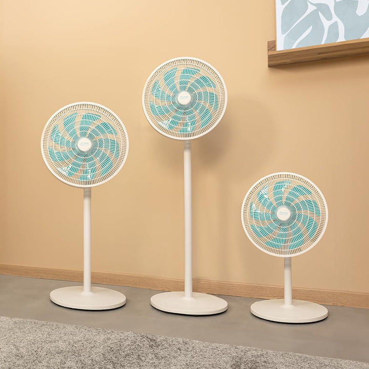 Cecotec Standventilator, Tischventilator und Wandventilator EnergySilence 550 3in1. 60W, 3 Höhen, 16