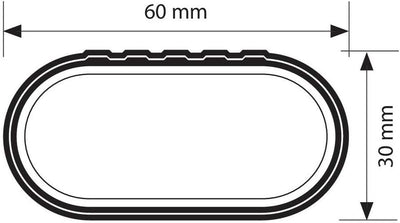 NORDRIVE N15004 Kuma Dachträger, Aluminium, Grösse M, 121,9 cm, 1 Paar M - 122 cm, M - 122 cm