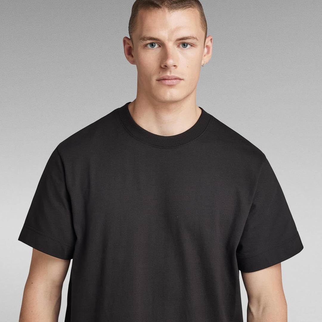 G-STAR RAW Herren Essential Loose T-Shirts S Schwarz (Dk Black D23471-c784-6484), S Schwarz (Dk Blac