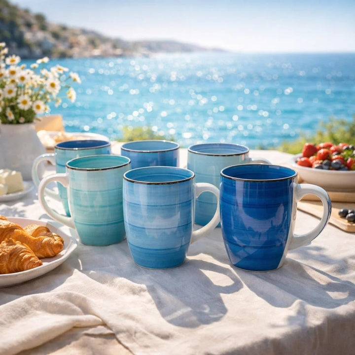 DRULINE 6er-Set Sky Kaffeebecher 250 ml 6er-set Kaffeebecher 250 Ml, 6er-set Kaffeebecher 250 Ml