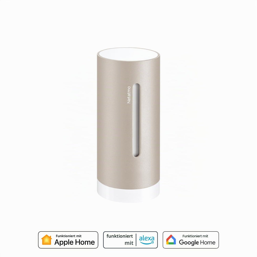 Netatmo Zusätzliches Smartes Innenmodul für Netatmo Wetterstation, Überwachung von Temperatur, Luftf
