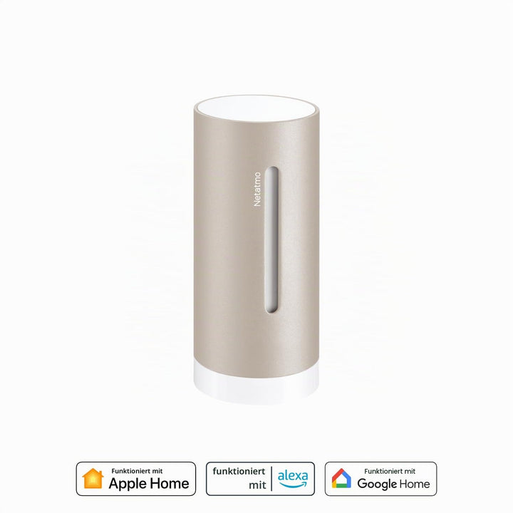 Netatmo Zusätzliches Smartes Innenmodul für Netatmo Wetterstation, Überwachung von Temperatur, Luftf