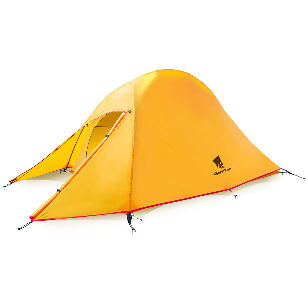 GEERTOP Campingzelt Ultraleichte 2 Personen Doppelten Zelt 3-4 Saison Camping Zelt für Trekking, Out
