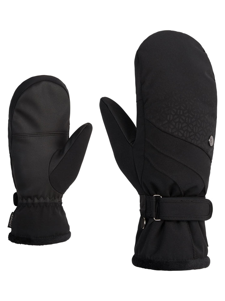 Ziener Damen Kasandra Ski-Fäustling/Wintersport | extra warm, atmungsaktiv, G-Loft (1er Pack) 7.5 Sc