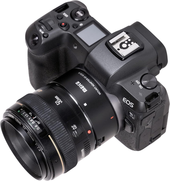 Meike MK-EFTR-A Objektivadapter AF Autofokus Adapter für Canon EF/EF-S Objektive an Canon EOS R Syst